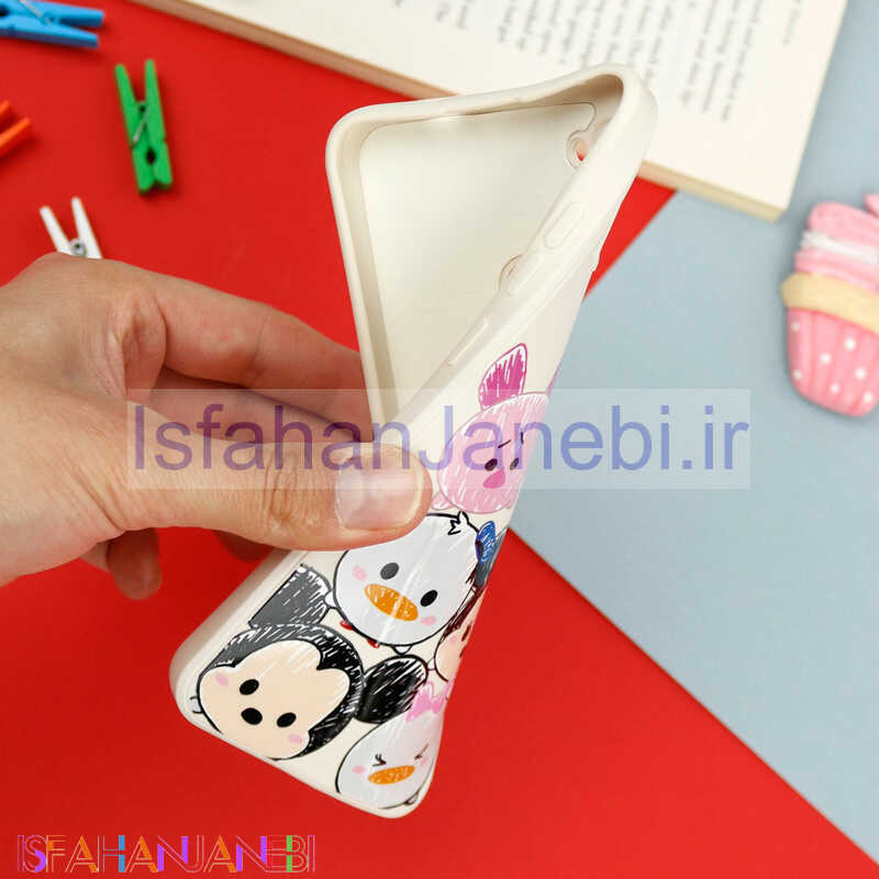 اصفهان جانبی-قاب سیلیکونی سفید محافظ لنزدار طرح دیزنی دخترانه سامسونگ A11