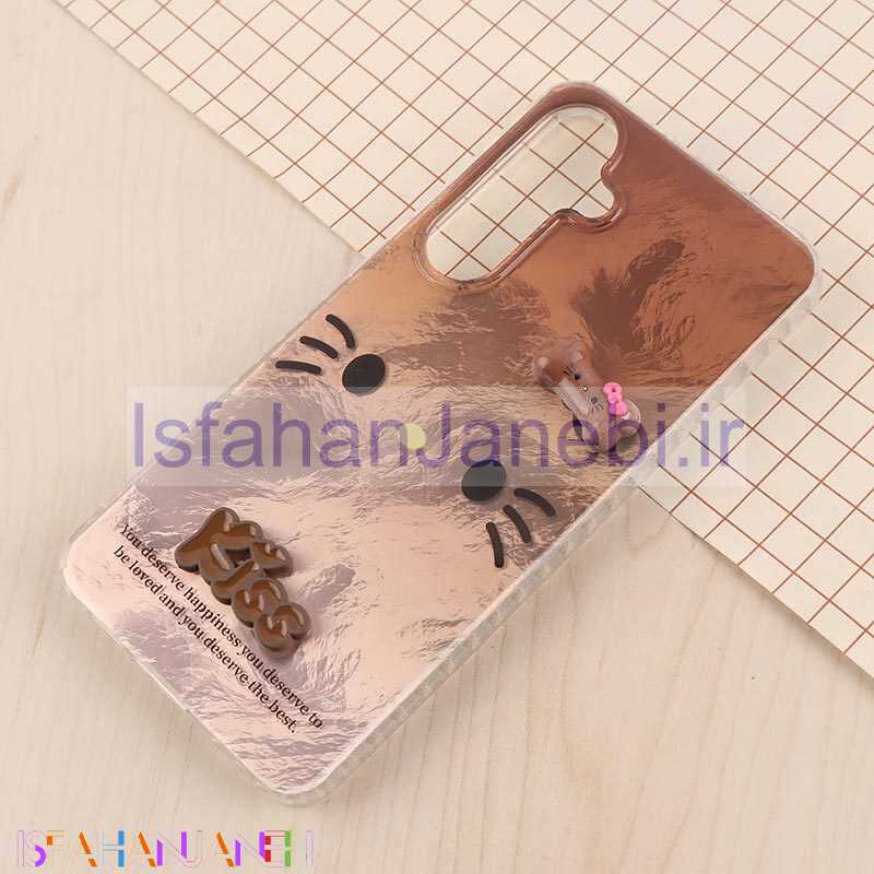 اصفهان جانبی-قاب IMD سامسونگ Galaxy S24 FE طرح Kitty Kiss برجسته براق