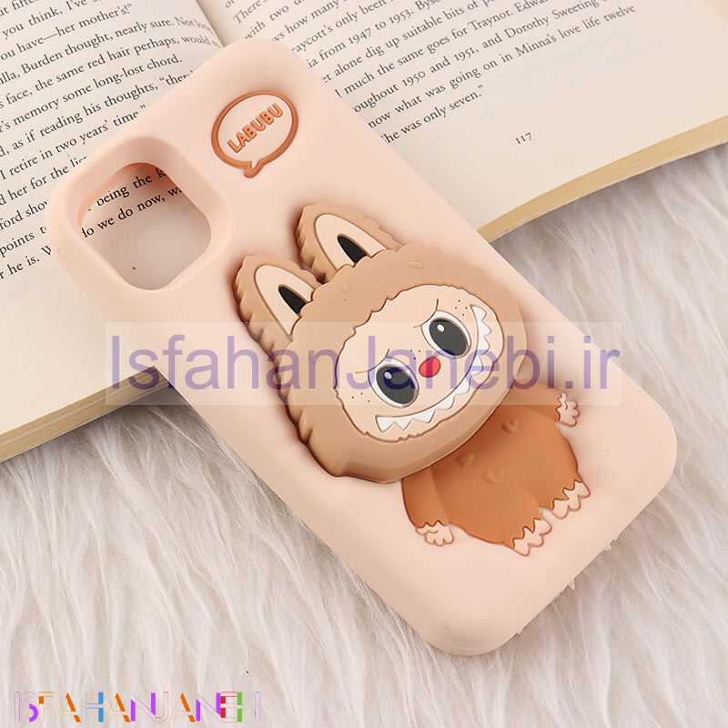 اصفهان جانبی-قاب سیلیکونی آیفون iPhone 11 پاپ سوکت دار طرح Labubu