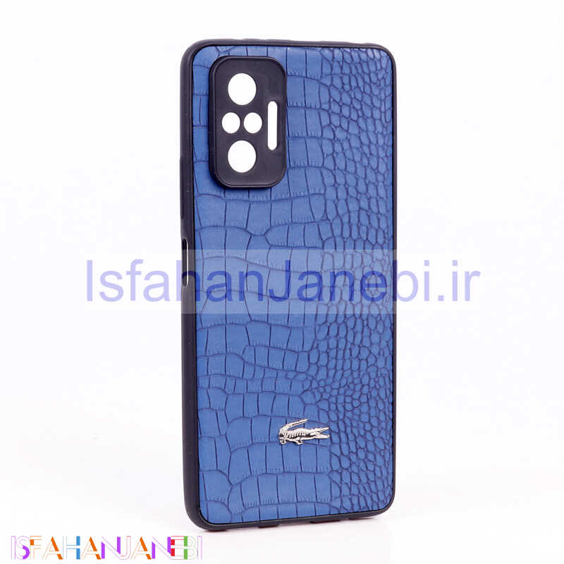 اصفهان جانبی-قاب پوست ماری کروکودیل محافظ لنزدار Xiaomi Redmi Note 10 Pro