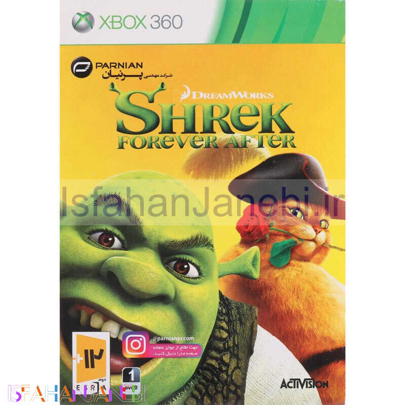 اصفهان جانبی-Shrek Forever After XBOX 360 پرنیان