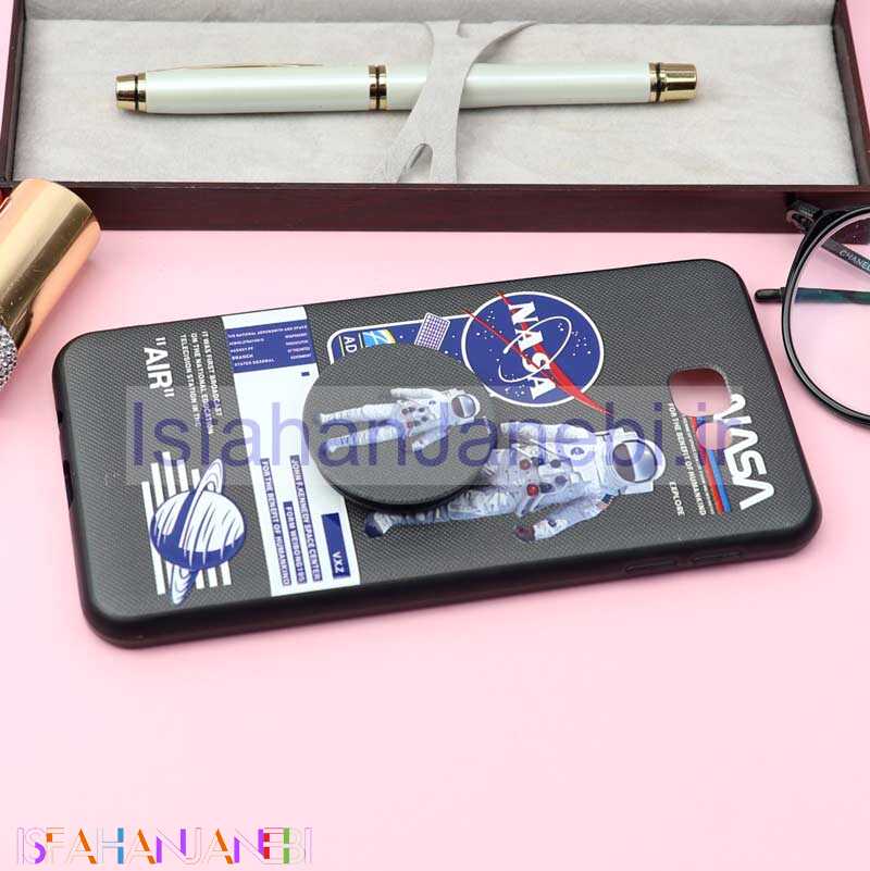 اصفهان جانبی-قاب فانتزی برجسته + پاپ سوکت کد19 سامسونگ J7 Prime