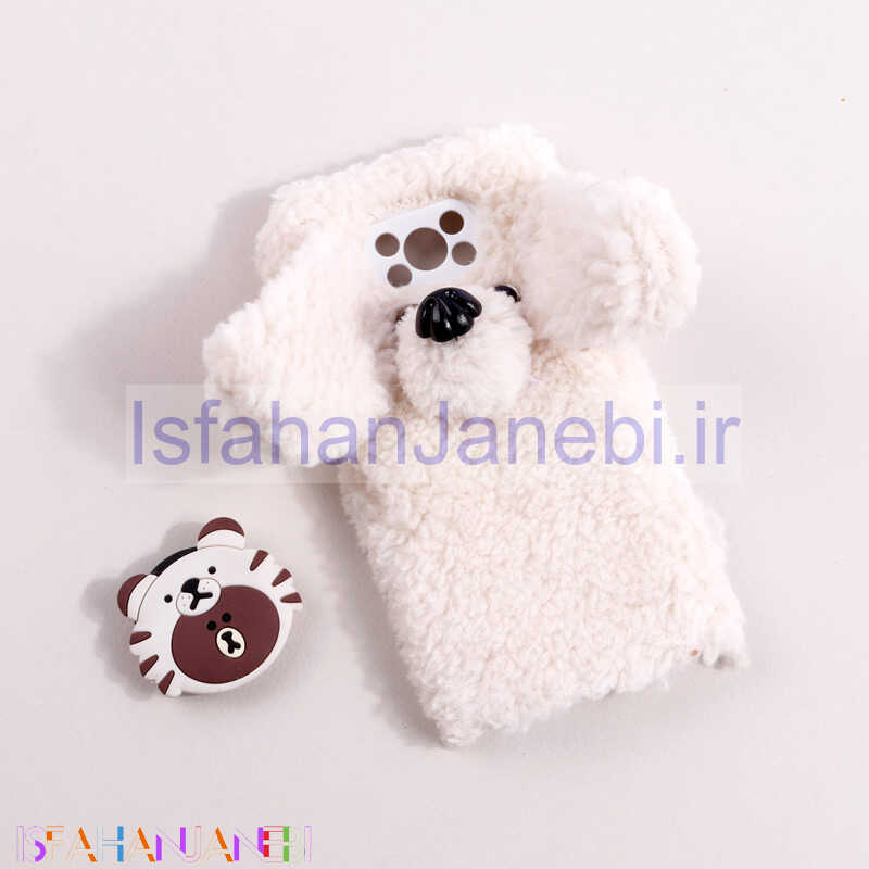 اصفهان جانبی-قاب پولیشی سگ پشمالو محافظ لنزدار Xiaomi Poco X3 Pro