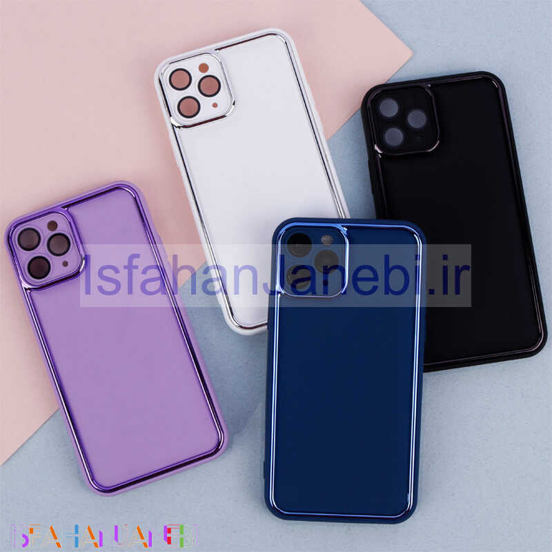 اصفهان جانبی-قاب دور براق رینگی محافظ لنزدار iPhone 11 Pro