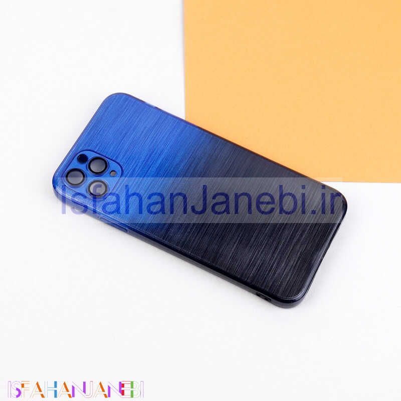 اصفهان جانبی-قاب PC براق محافظ لنزدار دو رنگ iPhone 11 Pro Max
