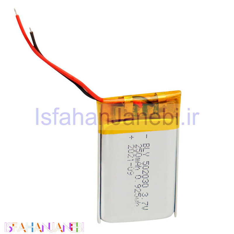 اصفهان جانبی-باتری لیتیوم 250mAh 3*20*30mm 502030