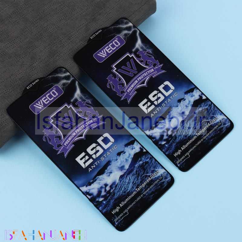 اصفهان جانبی-گلس آنتی استاتیک وکو شیائومی Redmi Note 8 Pro
