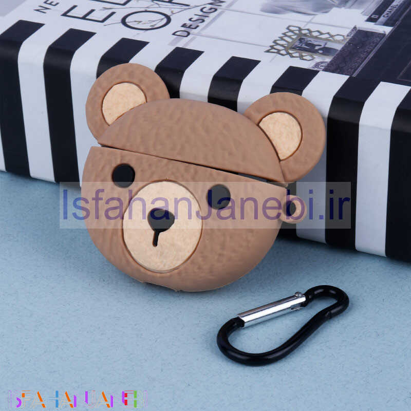 اصفهان جانبی-محافظ AirPods 3 سیلیکونی طرح تدی