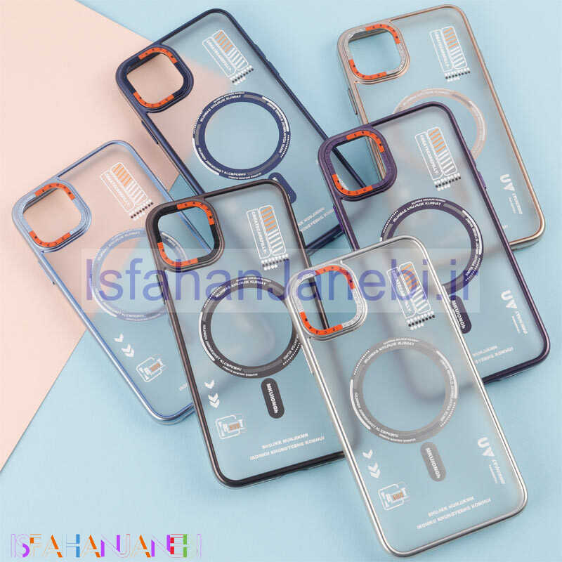 اصفهان جانبی-قاب ضد ضربه اورجینال MKUIONGH مگ سیف طرح دار iPhone 11 Pro Max