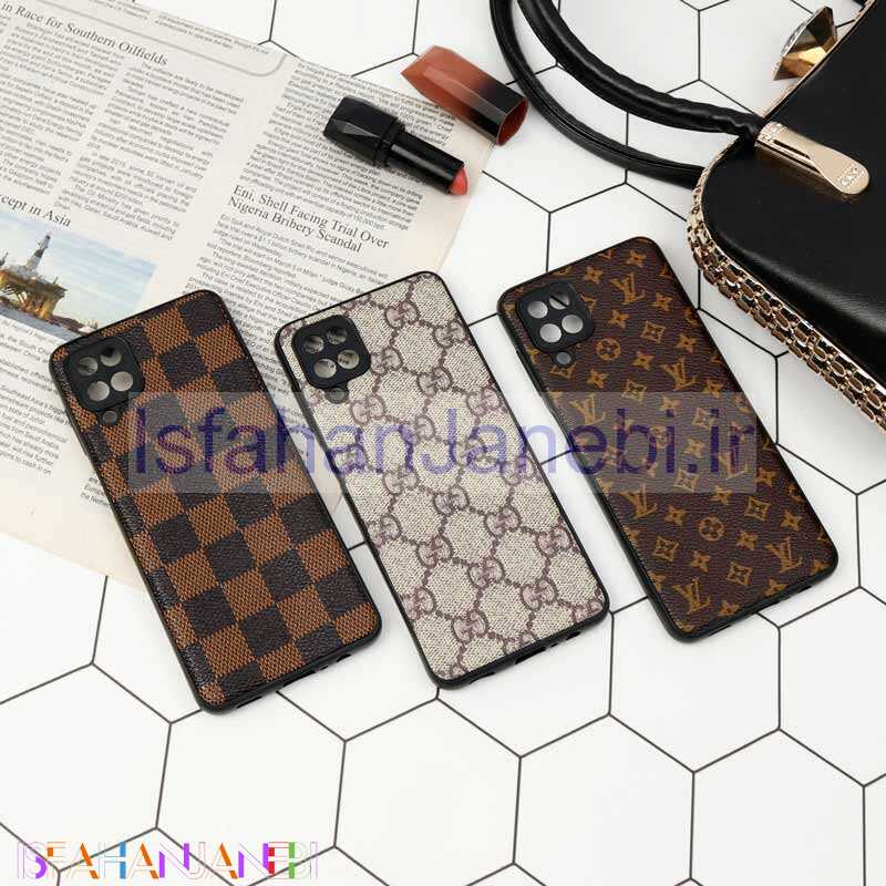 اصفهان جانبی-قاب چرمی لاکچری محافظ لنزدار Samsung A12