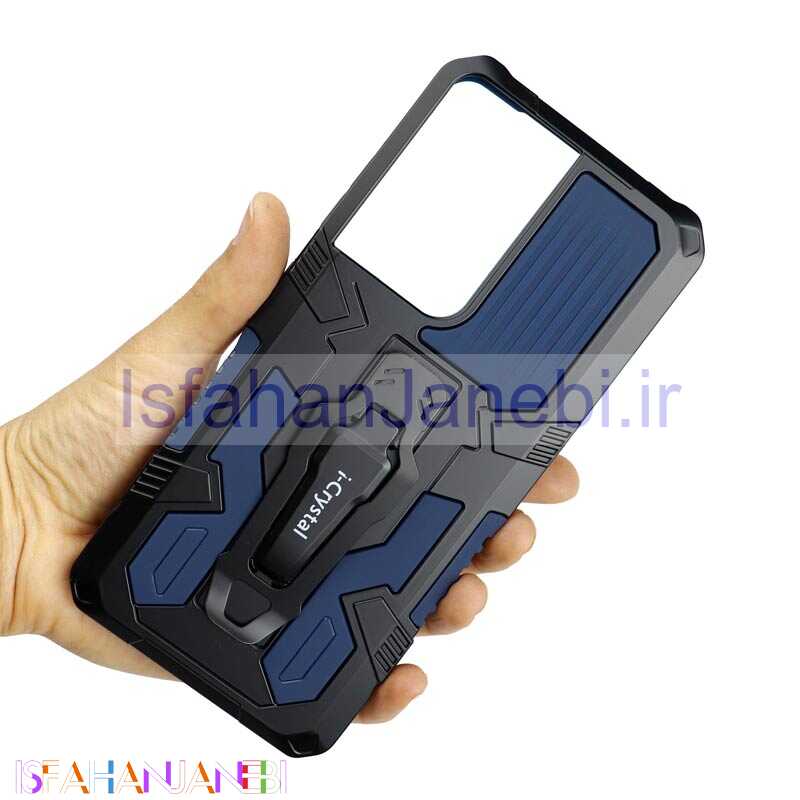 اصفهان جانبی-قاب ضدضربه I CRYSTAL سامسونگ S21 Ultra