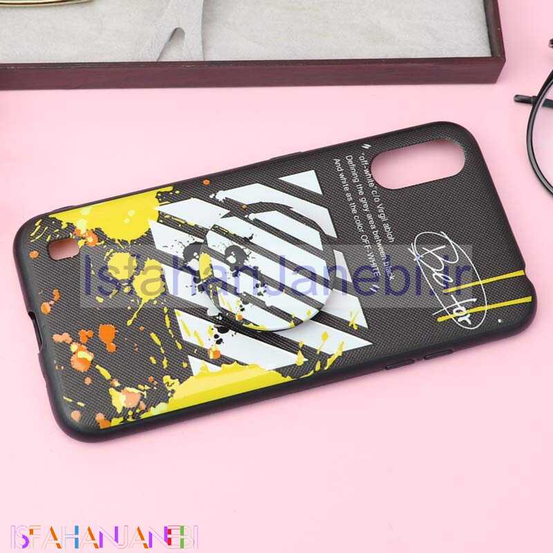 اصفهان جانبی-قاب فانتزی برجسته + پاپ سوکت کد18 سامسونگ A01