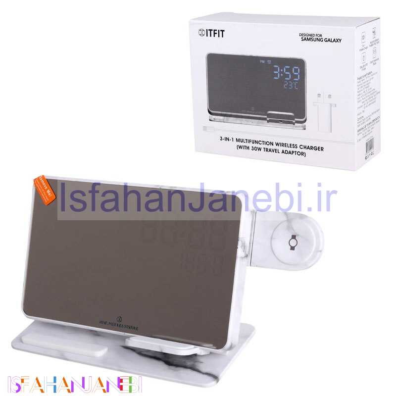 اصفهان جانبی-هولدر و شارژر وایرلس Samsung ITFIT 30W