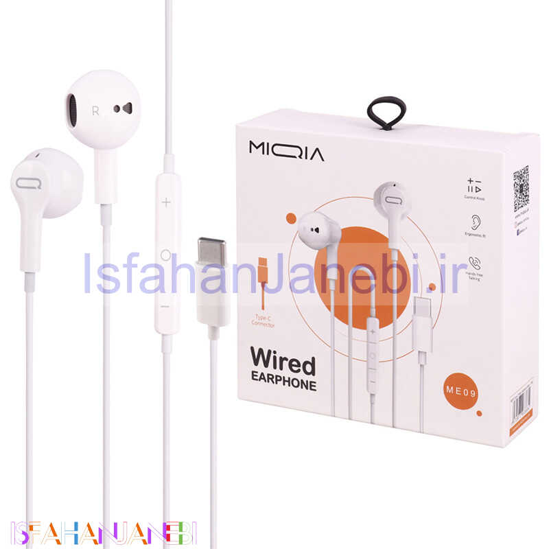اصفهان جانبی-هندزفری Miqia ME09 Type-C