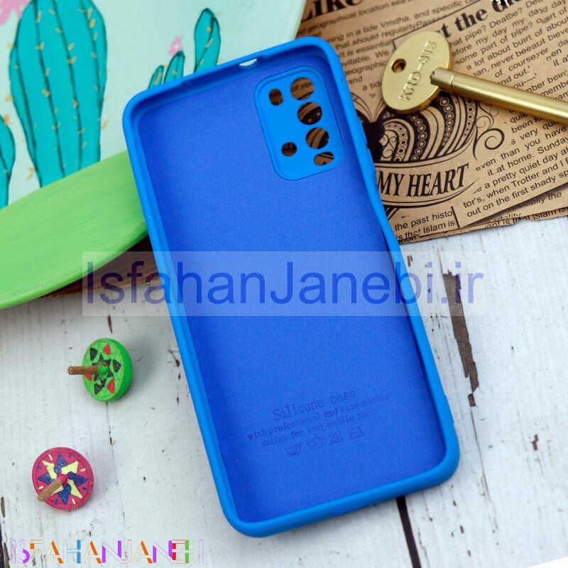 اصفهان جانبی-قاب سیلیکونی معمولی محافظ لنزدار Xiaomi Redmi 9T