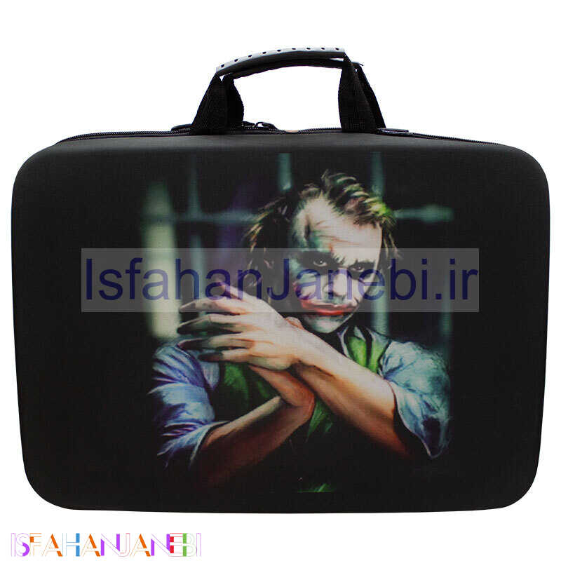 اصفهان جانبی-کیف کنسول بازی PS5 Slim طرح Joker کد 3