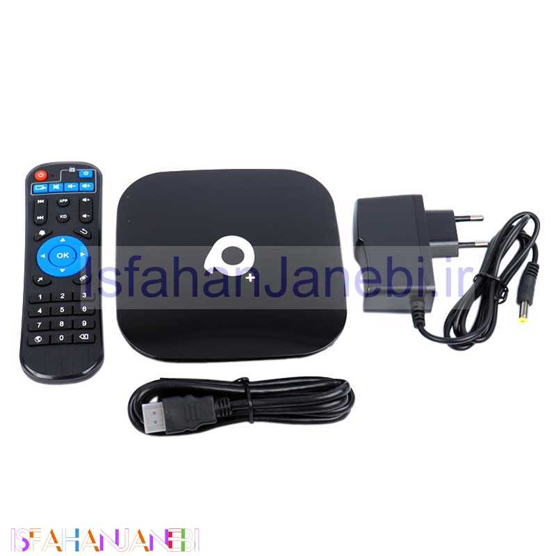 اصفهان جانبی-اندروید باکس Q Plus 32GB + ریموت کنترل