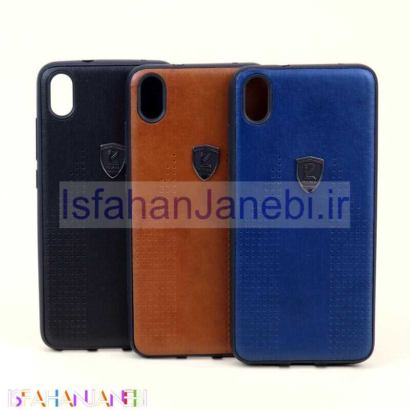 اصفهان جانبی-قاب چرمی PULOKA شیائومی Redmi 7A مشکی