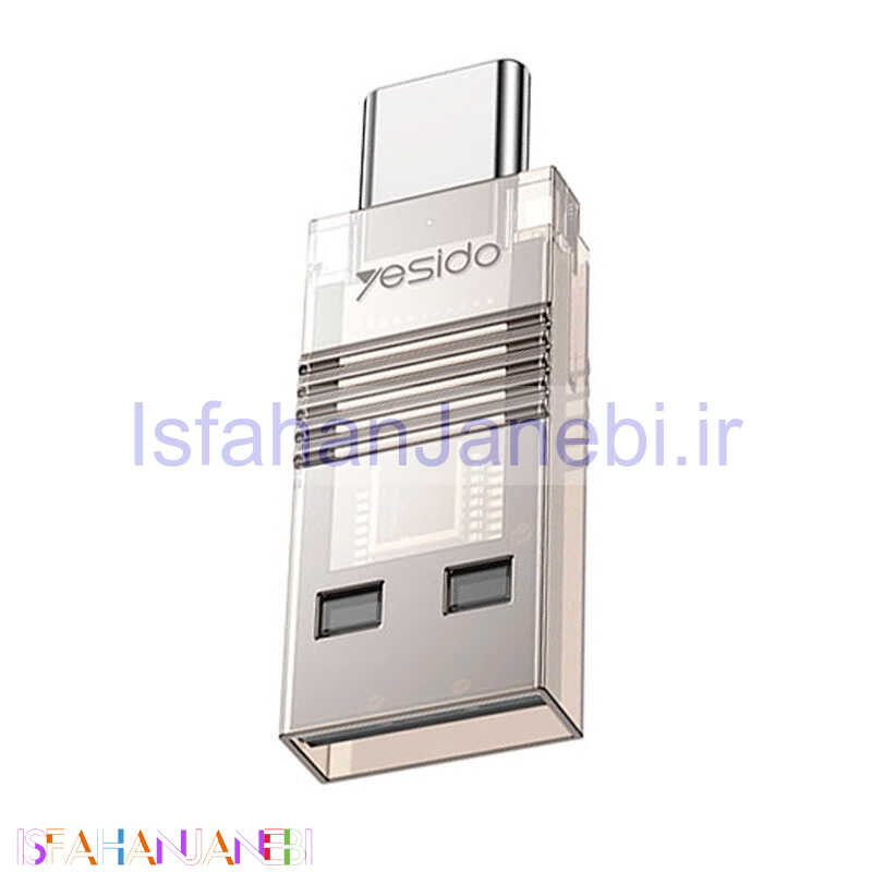 اصفهان جانبی-رم ریدر Yesido GS21 USB OTG Type-C