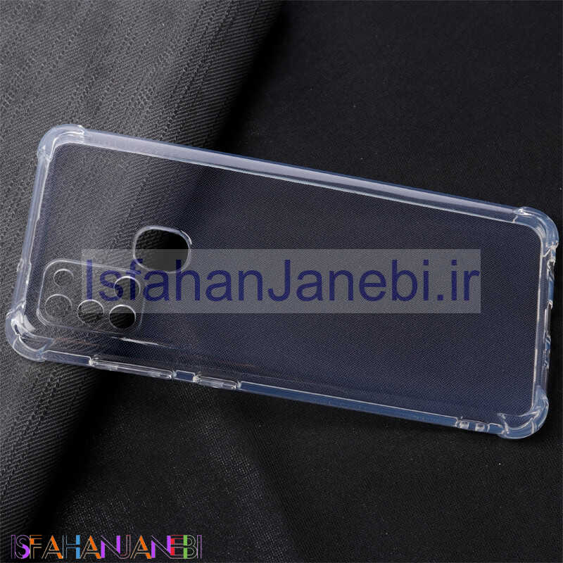 اصفهان جانبی-قاب ژله ای ضربه گیر بی رنگ محافظ لنزدار Samsung Galaxy A21s