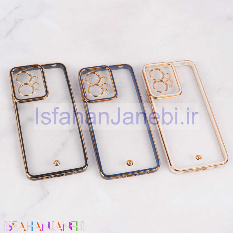 اصفهان جانبی-قاب Space شیائومی Redmi Note 12 4G دور رنگی محافظ لنزدار