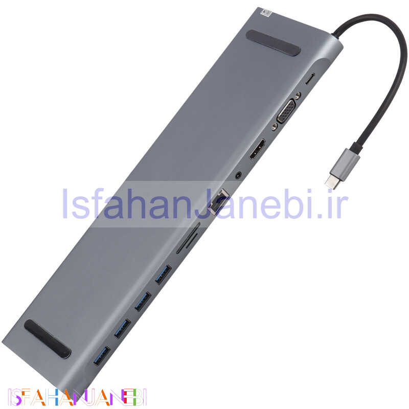 اصفهان جانبی-هاب 11 پورت BYL-2003 Type-C