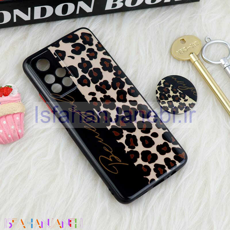 اصفهان جانبی-قاب فانتزی طرحدار محافظ لنزدار + پاپ سوکت Xiaomi Redmi 10 Prime سری T