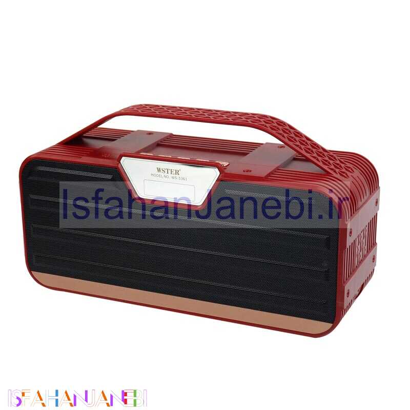 اصفهان جانبی-اسپیکر بلوتوثی رم و فلش خور Wster WS-5361