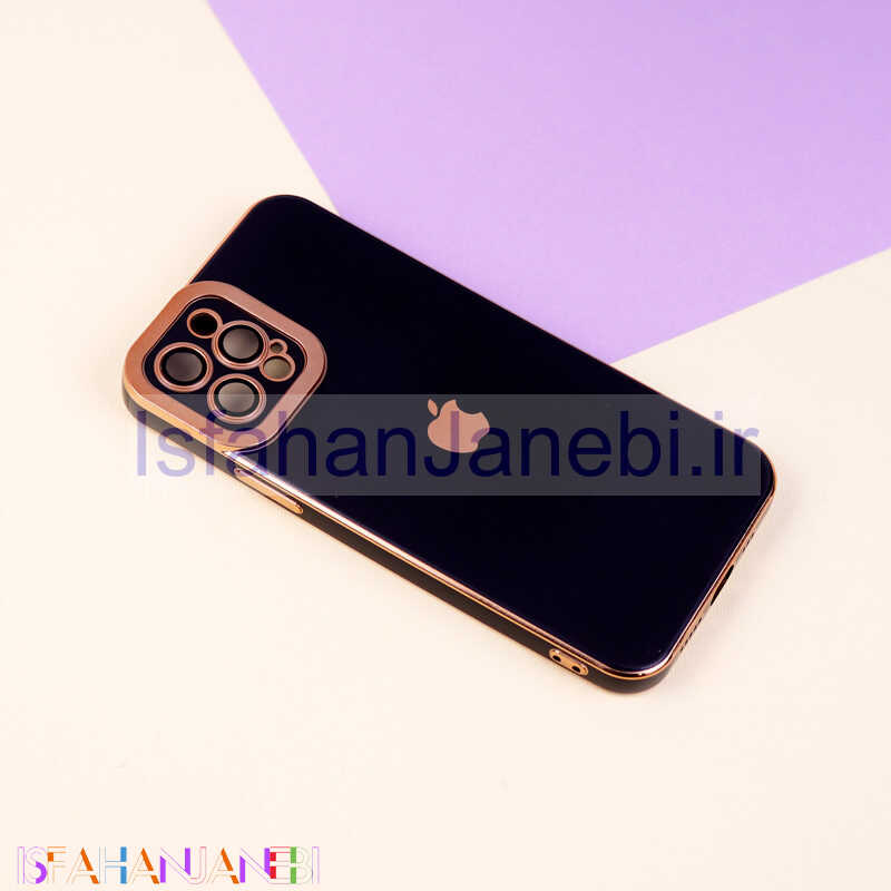 اصفهان جانبی-قاب براق My Case محافظ لنزدار iPhone 12 Pro سری B