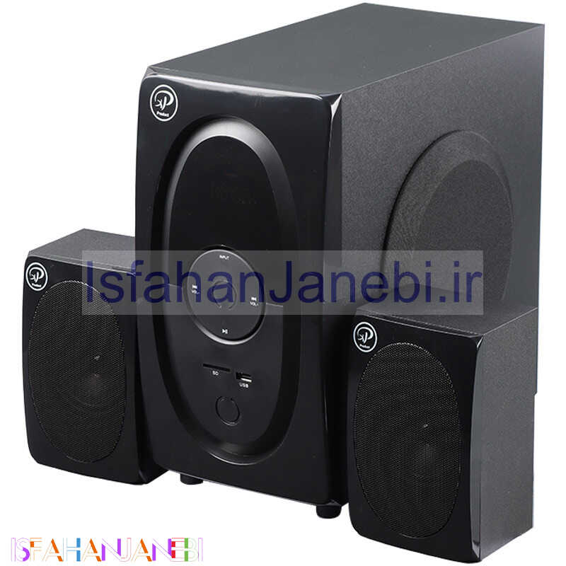 اصفهان جانبی-اسپیکر بلوتوثی رم و فلش خور XP-Product XP-AC801G + ریموت کنترل