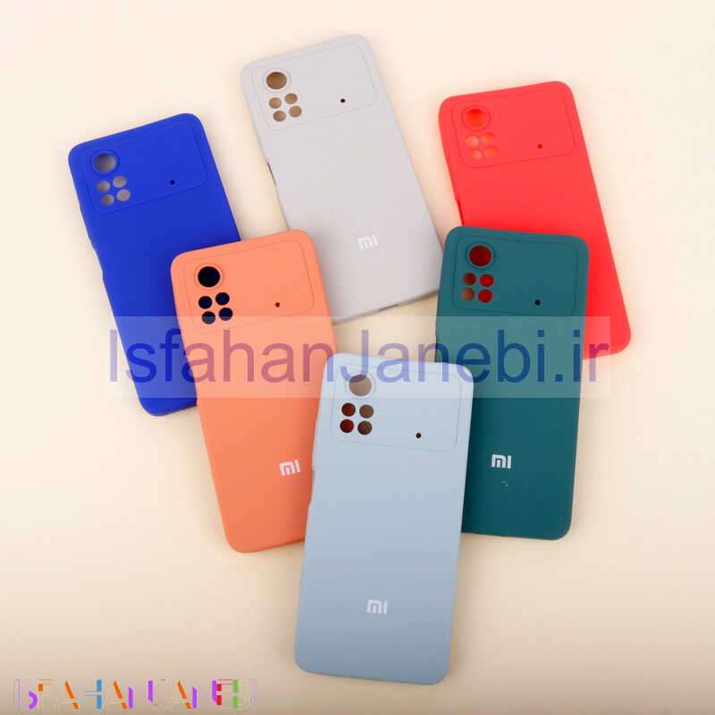 اصفهان جانبی-قاب سیلیکونی اصلی زیربسته شیائومی Poco X4 Pro 5G محافظ لنزدار