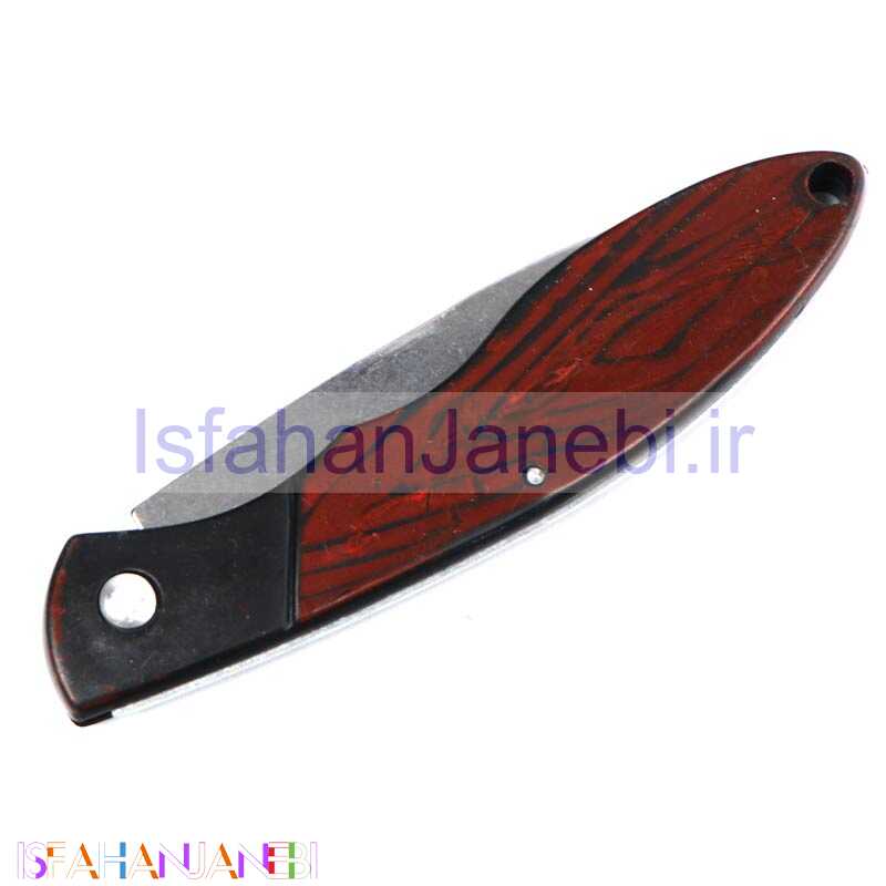 اصفهان جانبی-چاقو طرح چوب مشکی