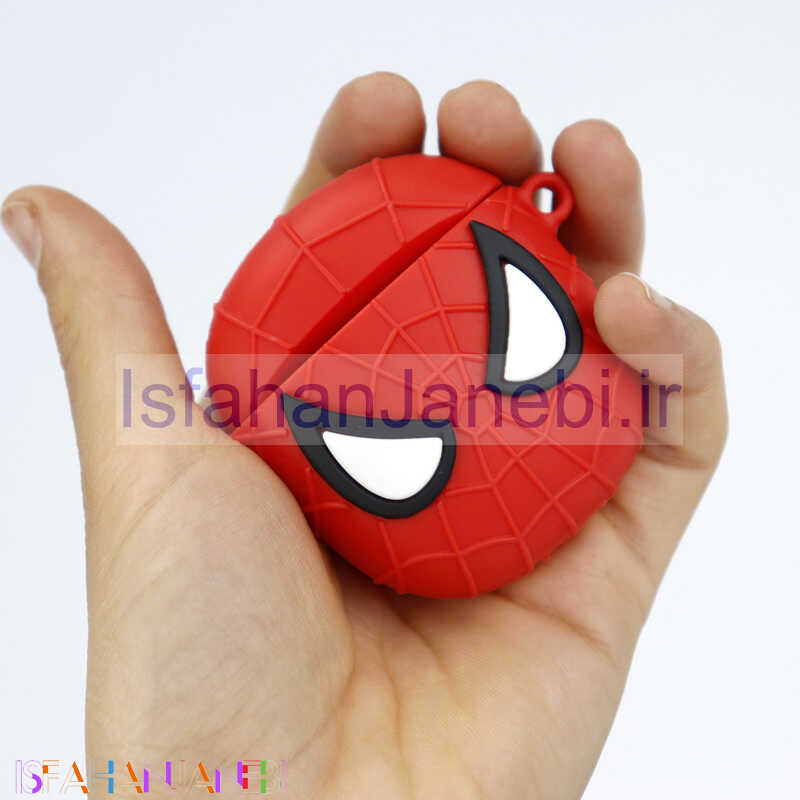 اصفهان جانبی-محافظ ایرپاد سیلیکونی عروسکی مرد عنکبوتی کد2