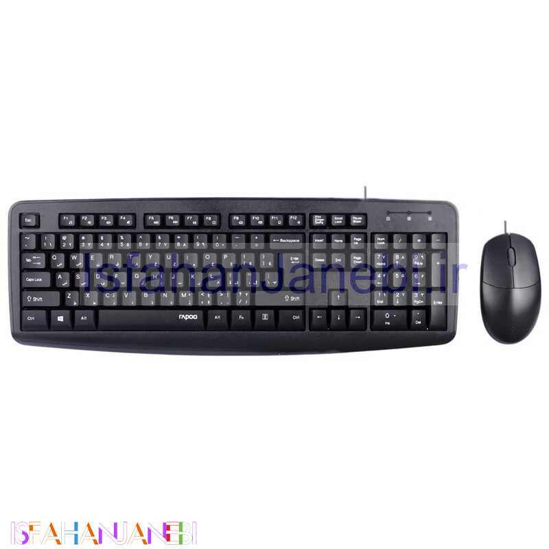 اصفهان جانبی-کیبورد و موس رپو NX1600