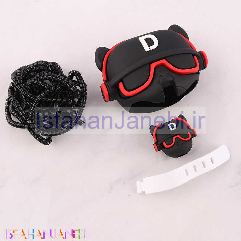 اصفهان جانبی-ست محافظ کابل و کلگی شارژر سامسونگ طرح سگ کد 1