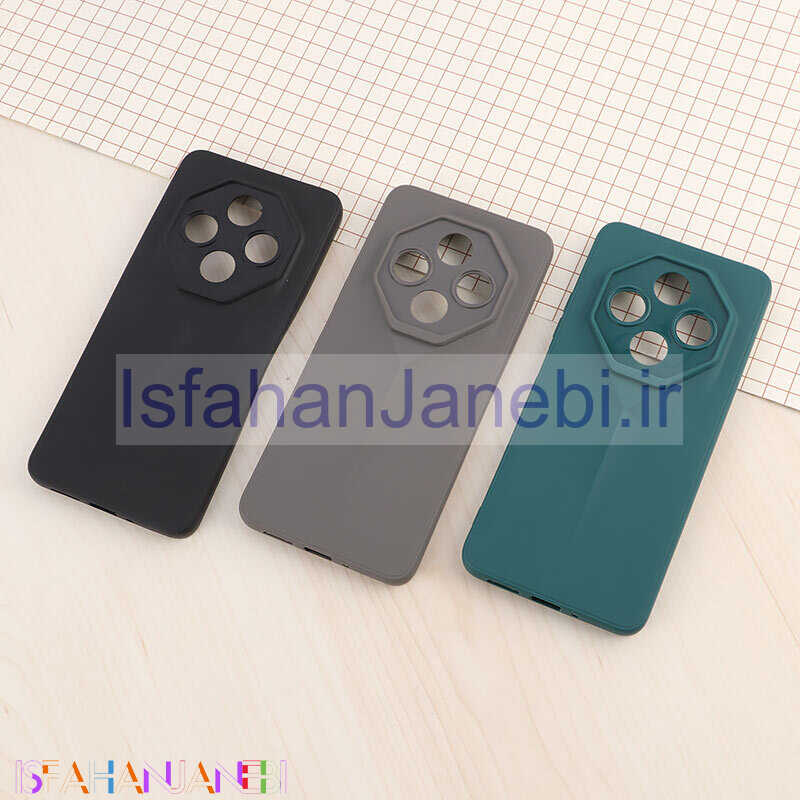 اصفهان جانبی-قاب ژله ای پورش دیزاین شیائومی Redmi A4 محافظ لنزدار