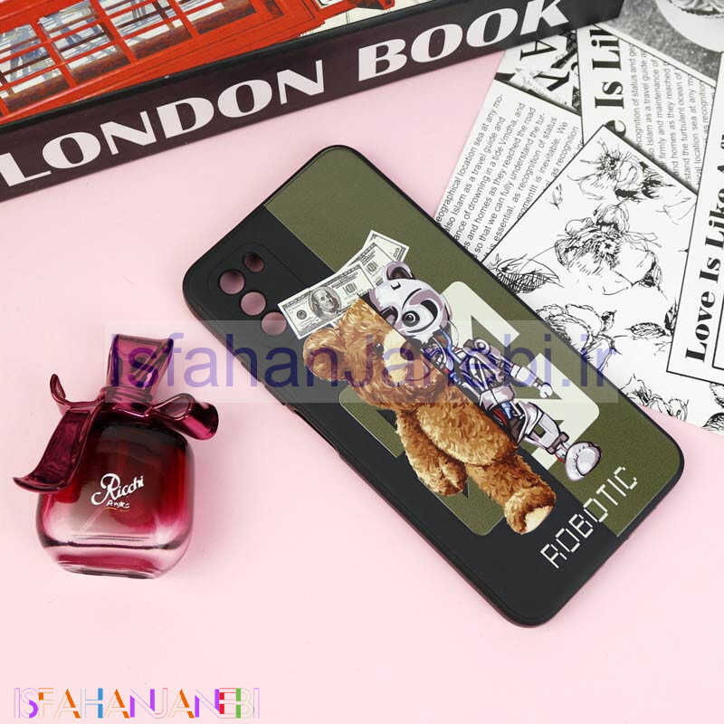 اصفهان جانبی-قاب طرحدار IMD 3D محافظ لنزدار Xiaomi Poco M3