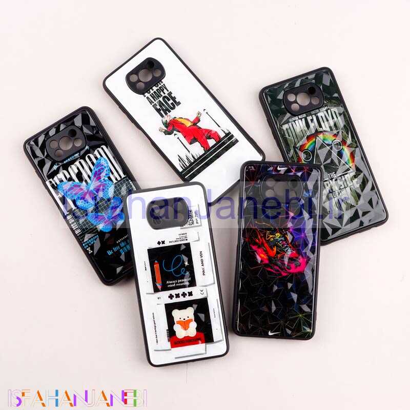 اصفهان جانبی-قاب طرحدار پشت برجسته محافظ لنزدار Xiaomi Poco X3