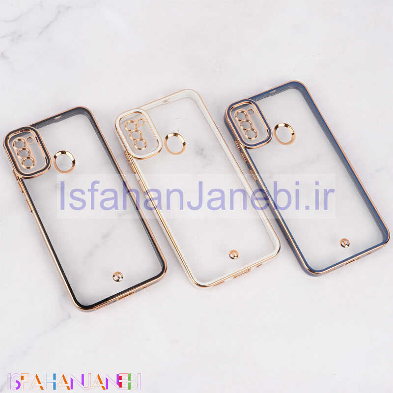 اصفهان جانبی-قاب Space سامسونگ Galaxy A11 / M11 دور رنگی محافظ لنزدار