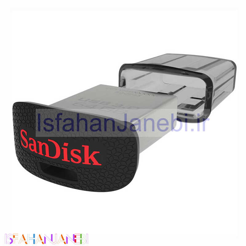 اصفهان جانبی-فلش 128 گیگ سن دیسک SanDisk Ultra Fit USB3.0