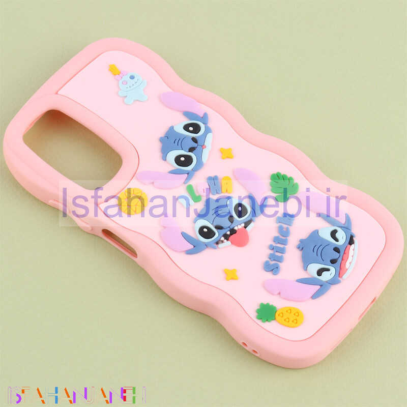 اصفهان جانبی-قاب موج دار شیائومی Redmi Note 11 / 11S 4G عروسک برجسته طرح دار