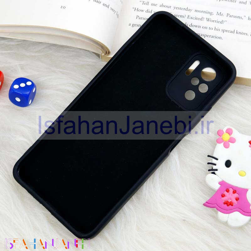 اصفهان جانبی-قاب سیلیکونی عروسکی محافظ لنزدار طرح Boss Cat شیائومی Xiaomi Redmi Note 10 / Redmi Note 10s