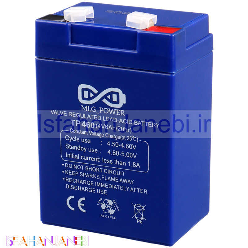 اصفهان جانبی-باتری 4 ولت MLG-Power TP460 6000mAh