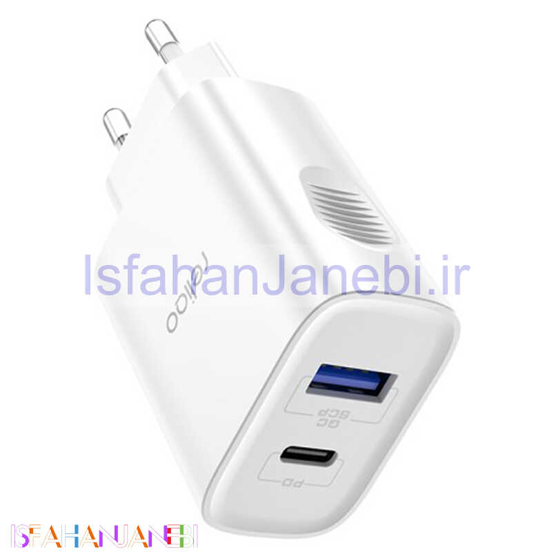 اصفهان جانبی-شارژر دیواری فست شارژ Reliqo RCH-021 18W PD QC3