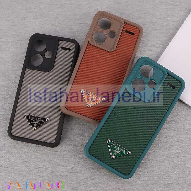 اصفهان جانبی-قاب کبریتی سولید Prada شیائومی Redmi Note 13 Pro Plus محافظ لنزدار