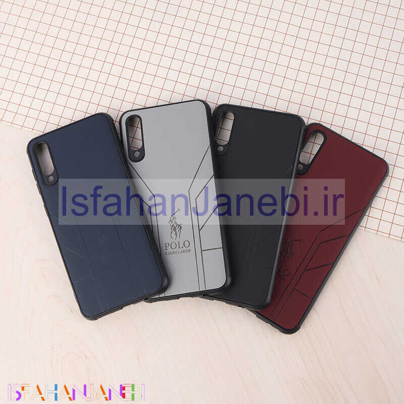 اصفهان جانبی-قاب چرمی Polo Ralph Laren سامسونگ Galaxy A30s / A50 / A50s طرح دار