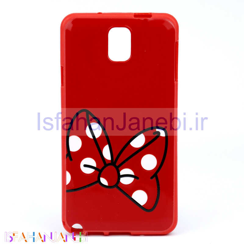 اصفهان جانبی-قاب فانتزی برجسته قرمز سامسونگ Galaxy Note 3 کد2