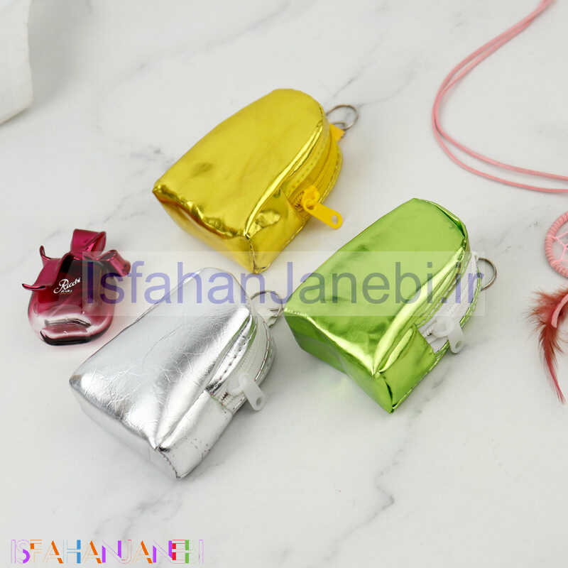 اصفهان جانبی-کیف کوله ای هندزفری متالیک