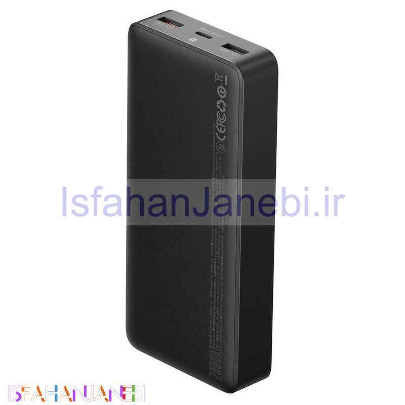 اصفهان جانبی-پاور بانک فست شارژ 20000 باسئوس Baseus Bipow PPBD25K QC3.0 PD 25W