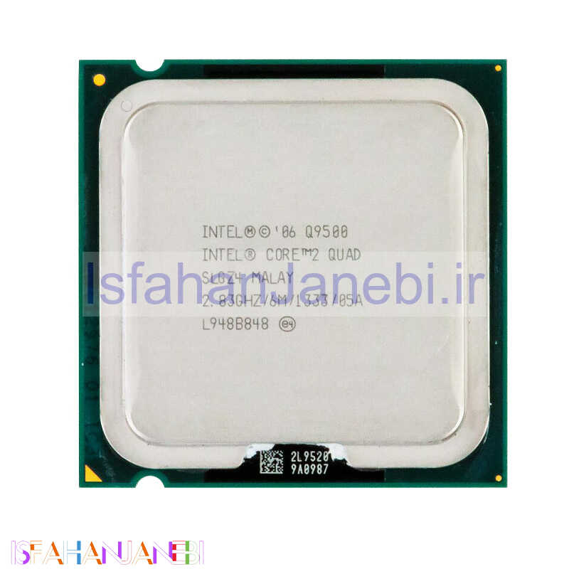 اصفهان جانبی-پردازنده اینتل Core 2 Quad Q9500